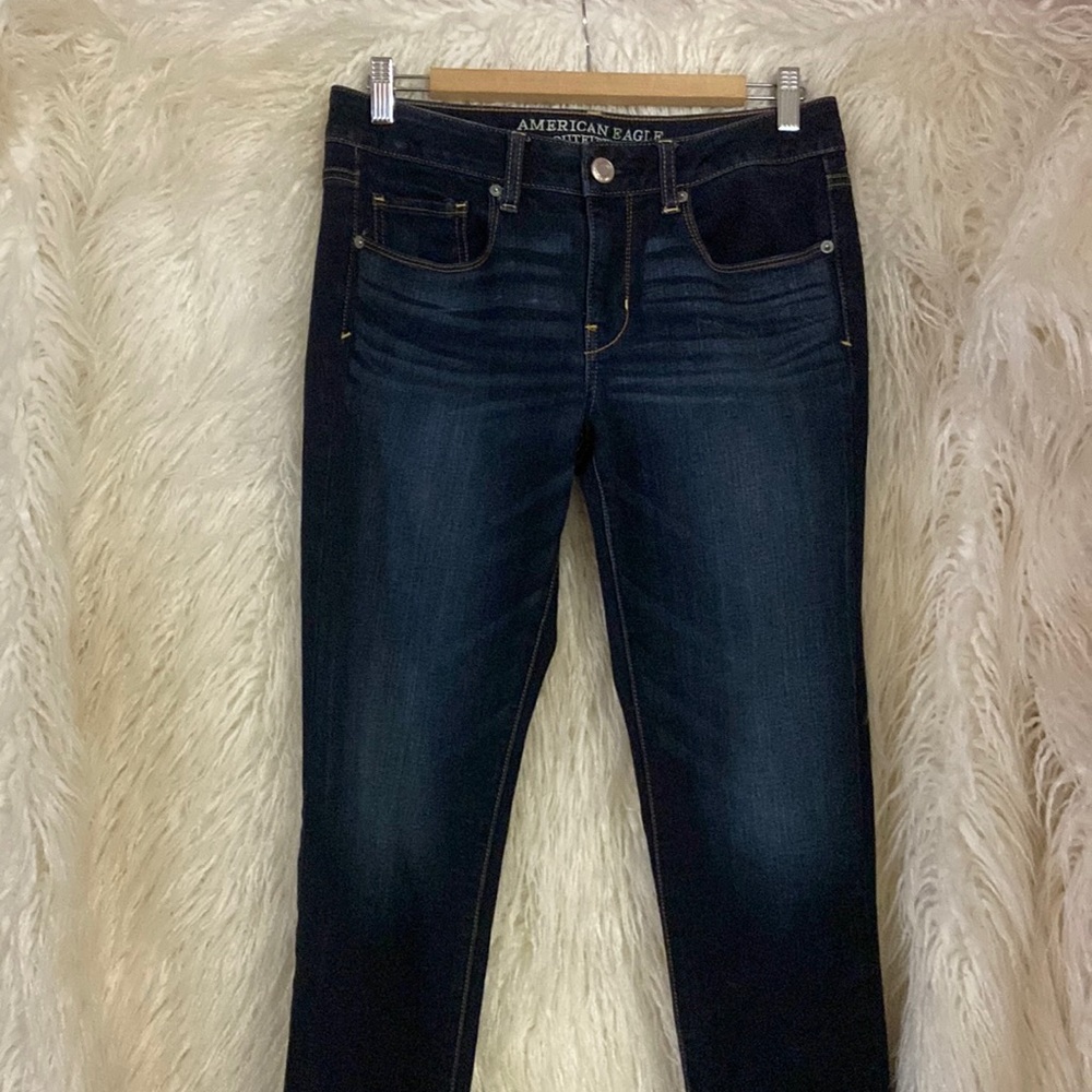 American Eagle size 8 Long skinny jeans